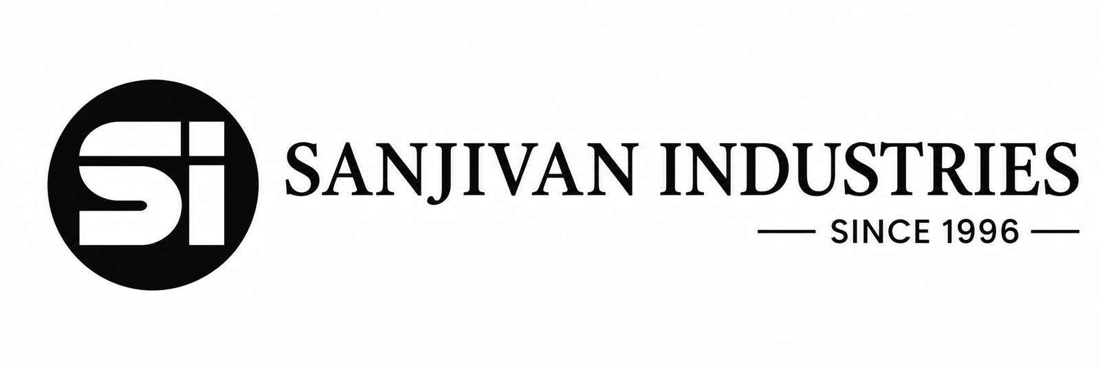 Sanjivan Industries Monochrome Logo